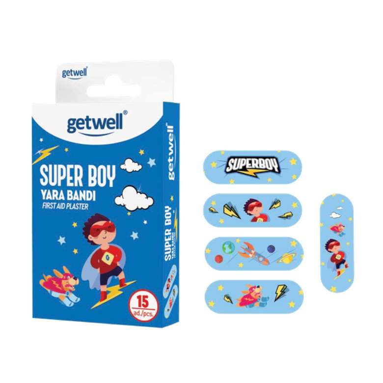 Getwell Band-Aid Kids Blue