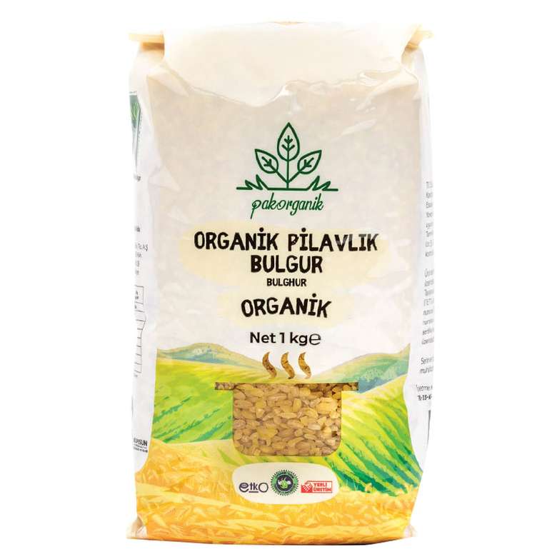 Pakorganic Bulgur Rice Organic 1000 G