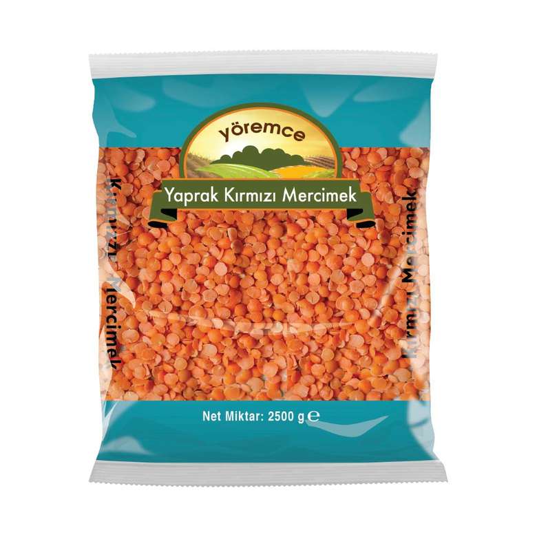 Yöremce Lentil Red Leaf 2500 G