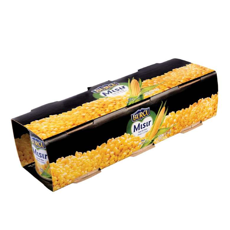 Burcu Canned Corn 3x200 G