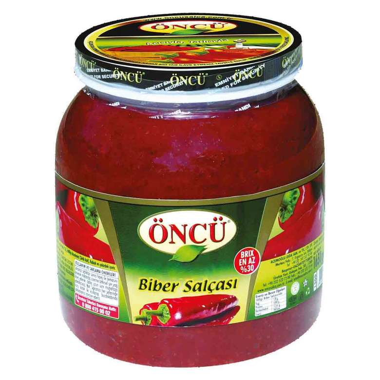 Öncü Tomato Paste Pepper Sweet 1650 g