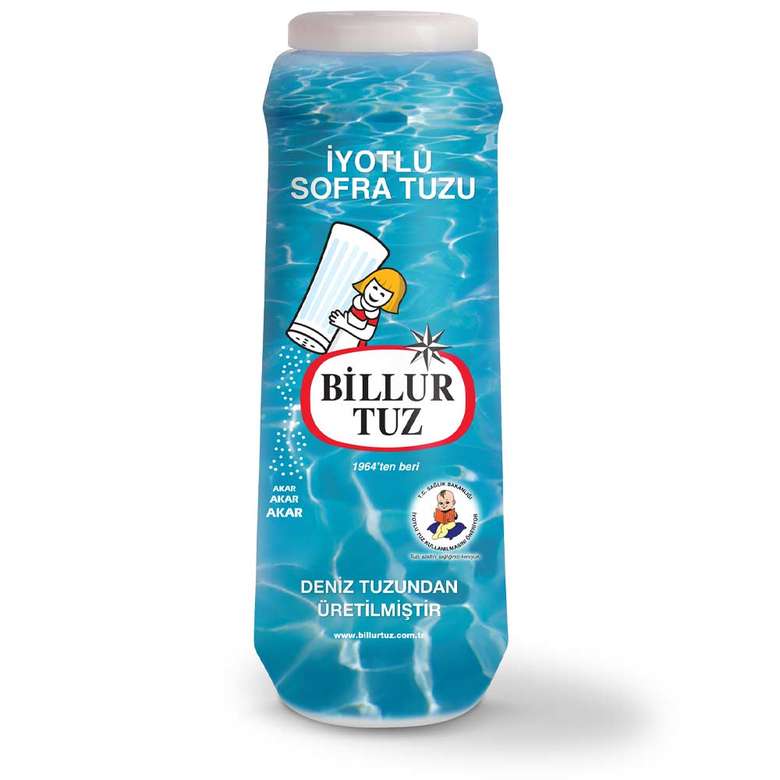 Billur Salt With Salt Shaker 500 G