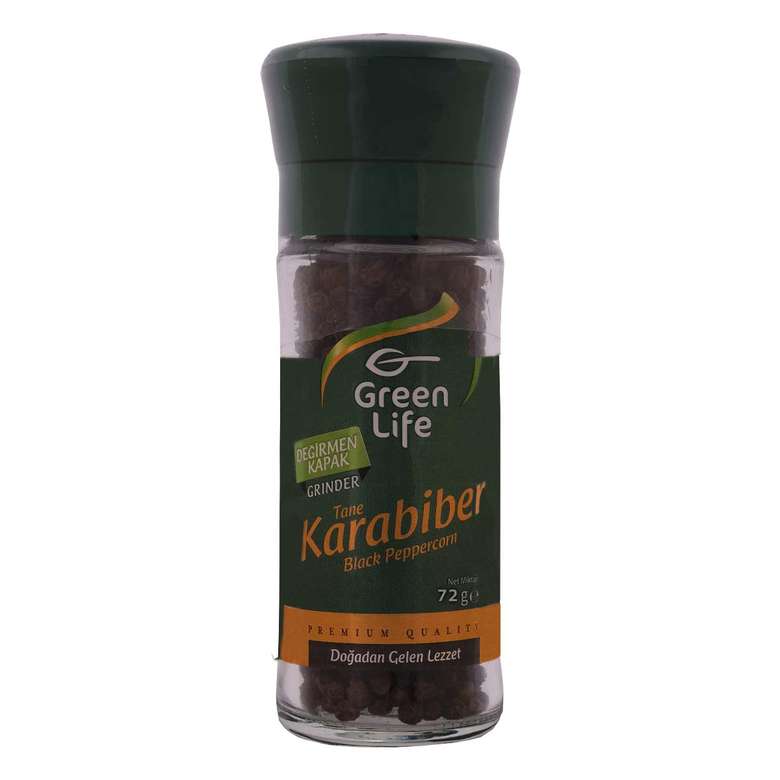 Greenlife Spices Black Pepper 72 G