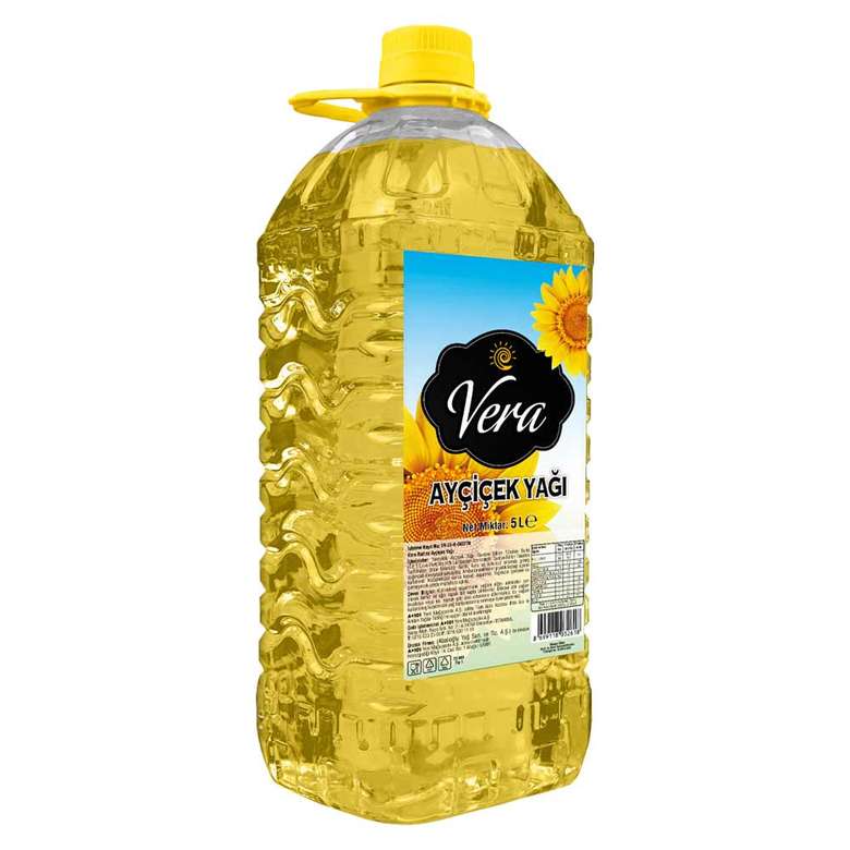 Vera Sunflower Oil Pet 5 L