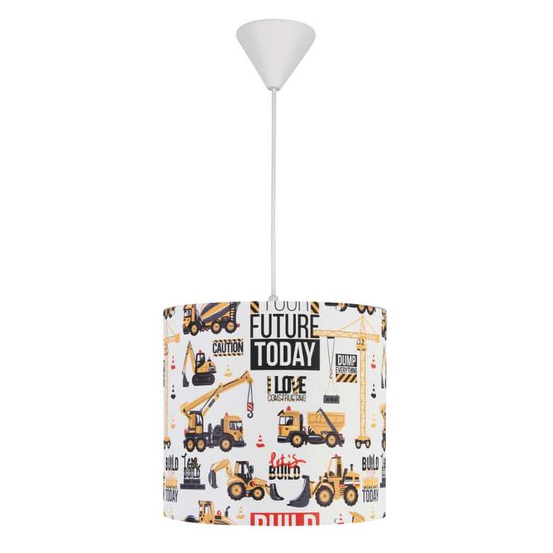 Homing Construction Pattern Kids Room Pendant Chandelier