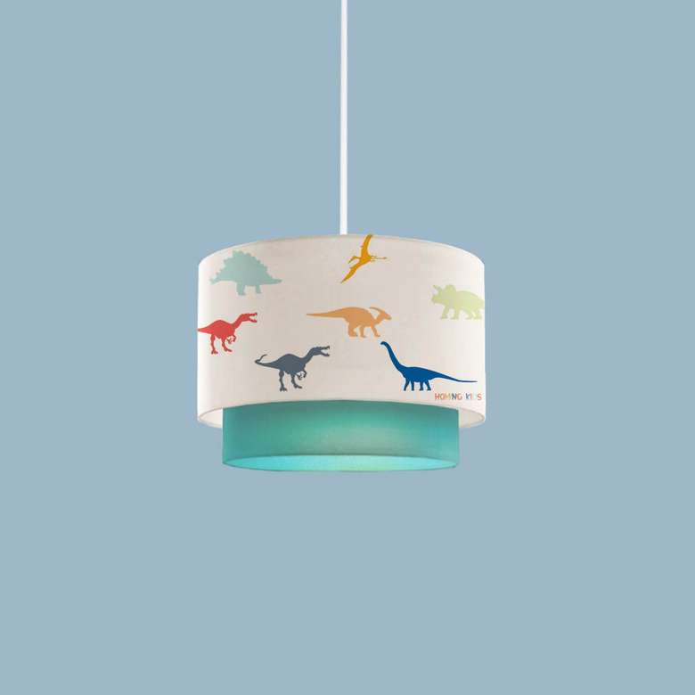 Homing Kids Fabric Printed Cake Pendant Lamp AYD-2996