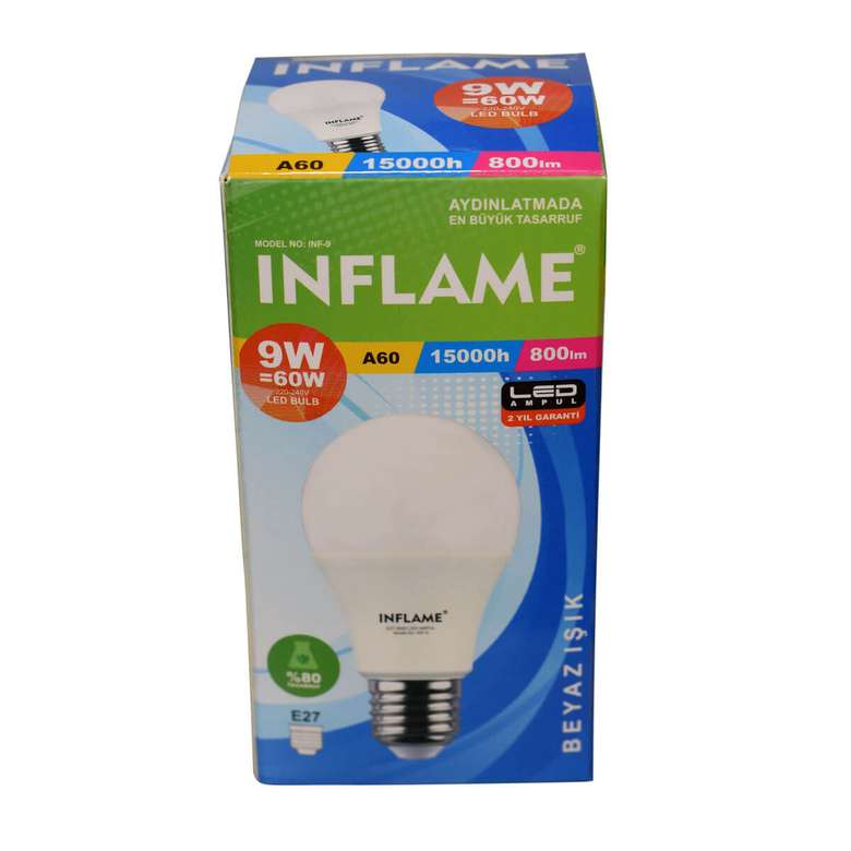 Inflame Led Bulb 9 W