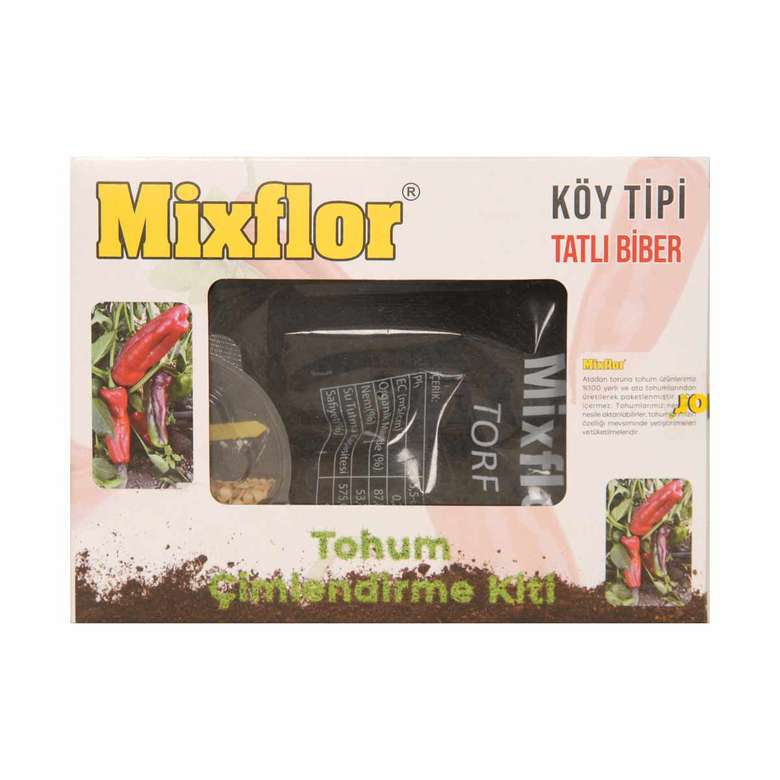 Mixflor Seed Germinate Kit-sweet Pepper