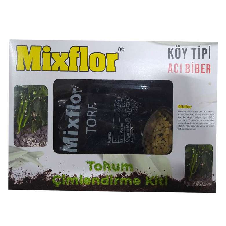 Mixflor Seed Germination Kit-hot Pepper