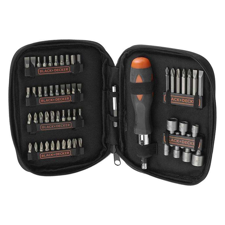 Black&Decker A7104 Ratchet Screwdriver Set 56 Pieces