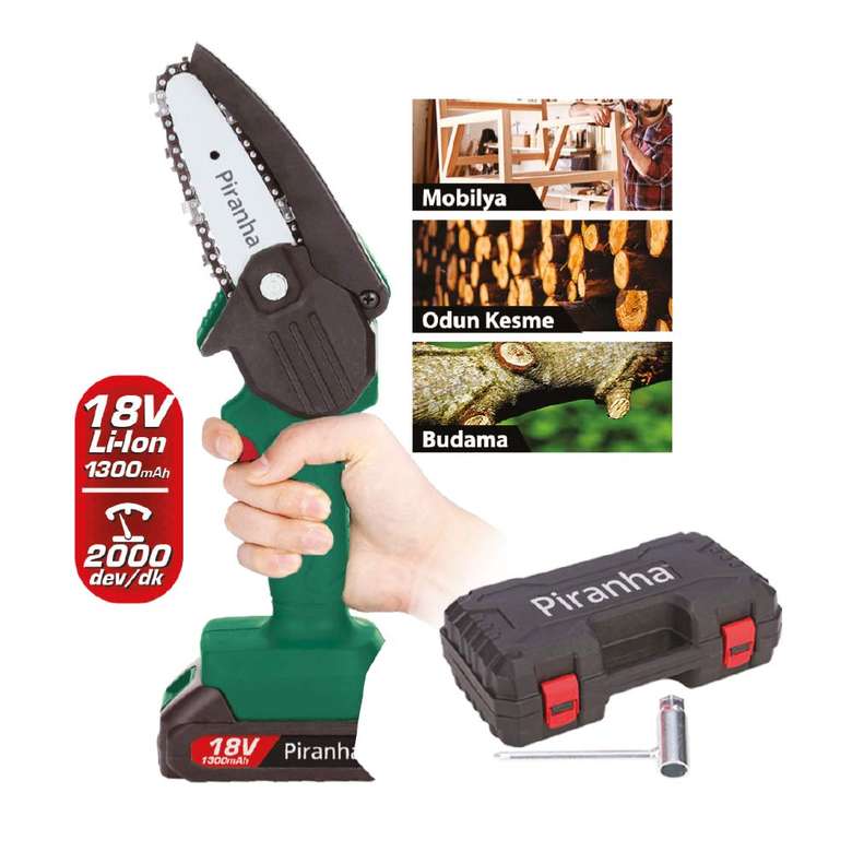 Piranha Cordless Hand Saw/ Tree Trimmer and Pruner