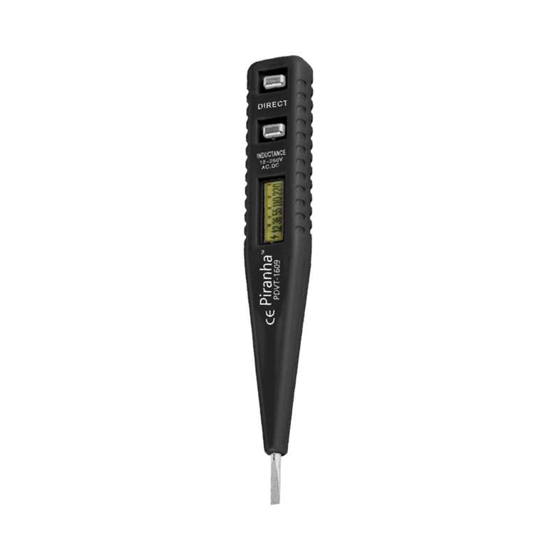 Piranha Digital Control Pen + Voltmeter Black