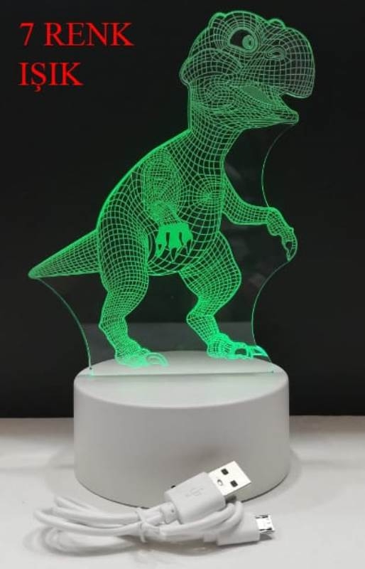 3D Dinosaur Lamp