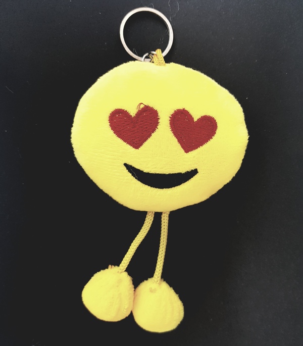 Car Ornament Emoji Keychain