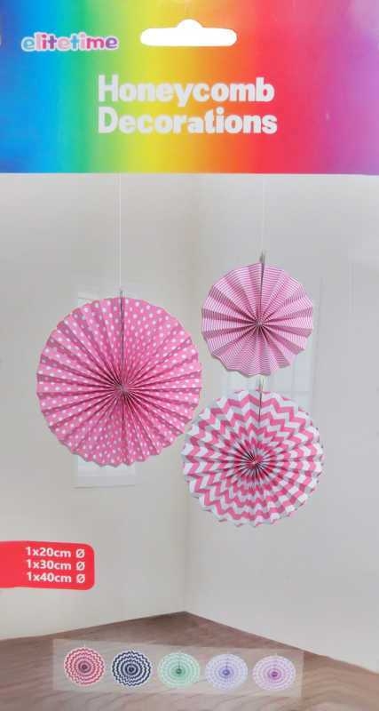 Hanging Fan Set of 3