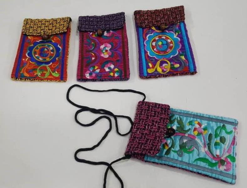 Hanging Indian Embroidered Cigarette Bag