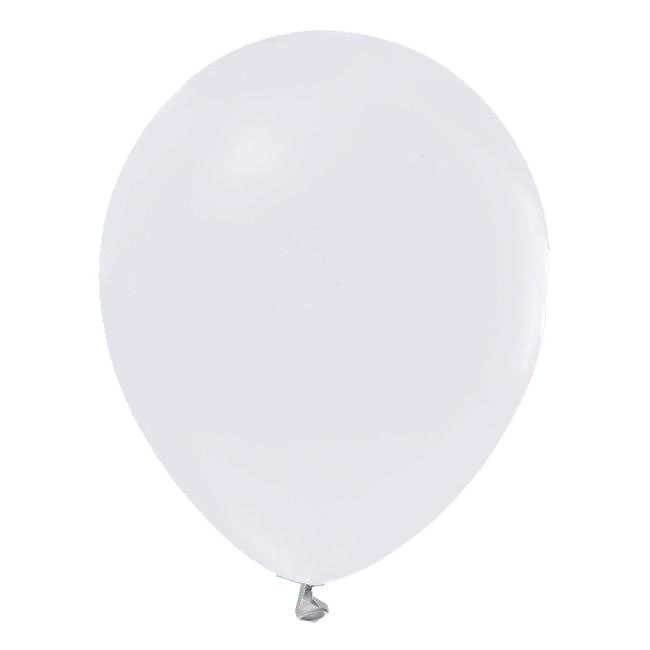 Balloon Flat 12 Inch White Pk:100 Kl:50