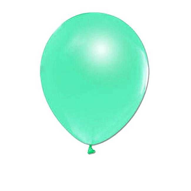 Balloon Flat 12 Inch Turquoise Pk:100 Kl:50