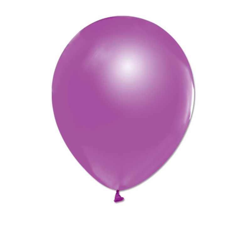 Balloon Metallic 12 Inch Lilac Pk:100 Kl:50