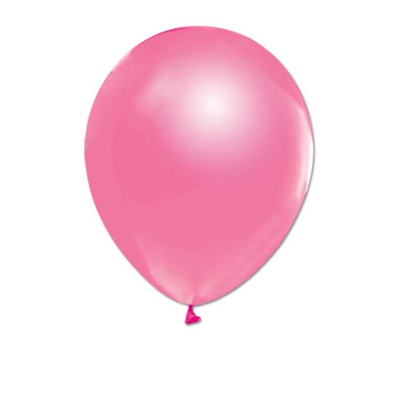 Balloon Metallic 12 Inch Pink Pk:100 Kl:50