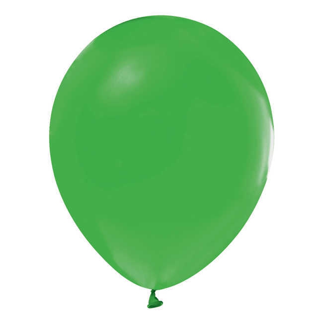 Balloon Metallic 12 Inch Green Pk:100 Kl:50