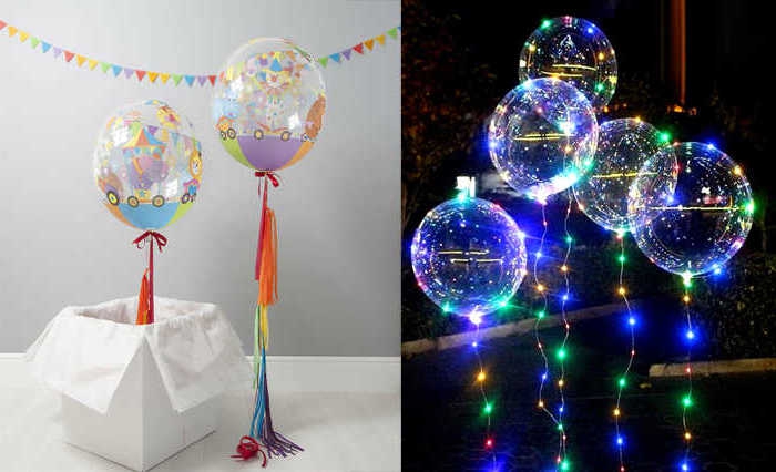 Balloon Transparent (Bobo) Multi-Purpose 18 Inch Package:1 Pcs Kl:200