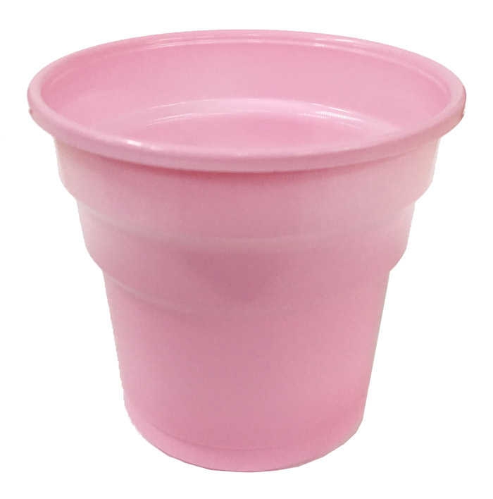 Glass Plastic 200 Cc Pink Pk:25 Kl:20