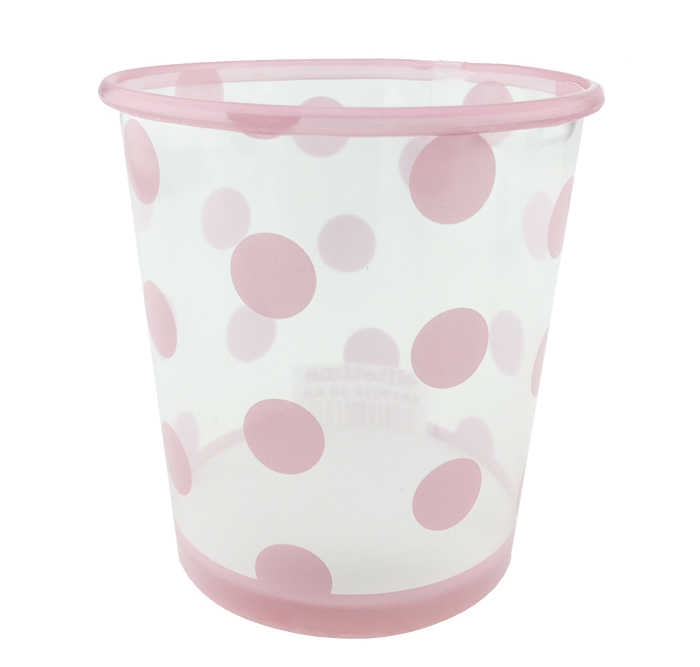 Glass Plastic 500 Cc (Icecream Glass) Point Pink Pk:8 Kl:125