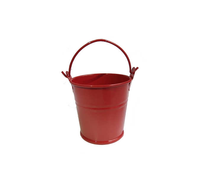 Baby Candy Supplies Red Color Bucket