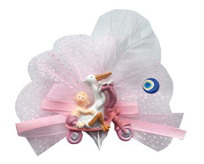 Baby Candy Finished Stork Bicycle Pink Pk:50