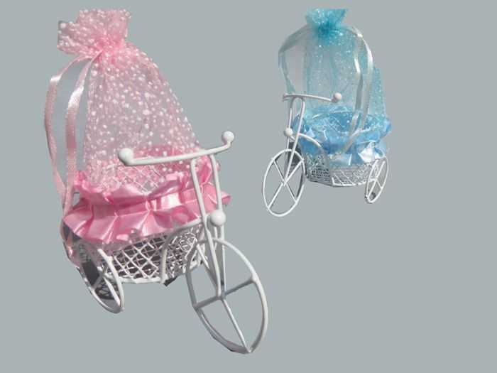 Bicycle With Basket Bag Blue P10-300