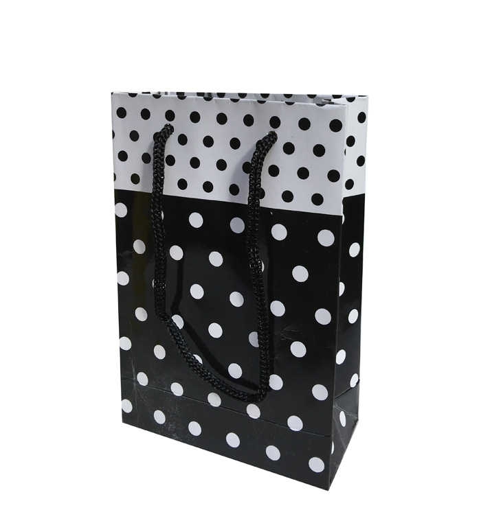 Bag Carton Small Size Black Point 12X17P25-30