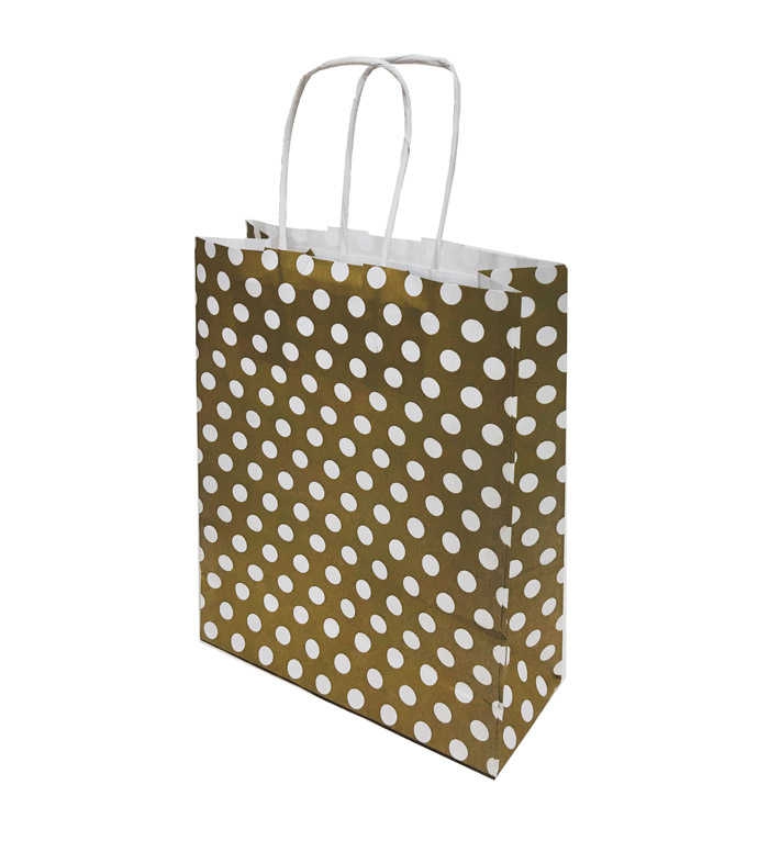 Bag Kraft Small Size Gold Point 19X24 P25-16