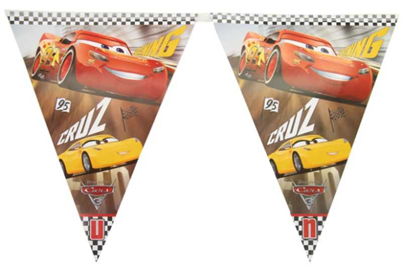 Cars 3 Licensed Flag Set Set:1 Kl:12