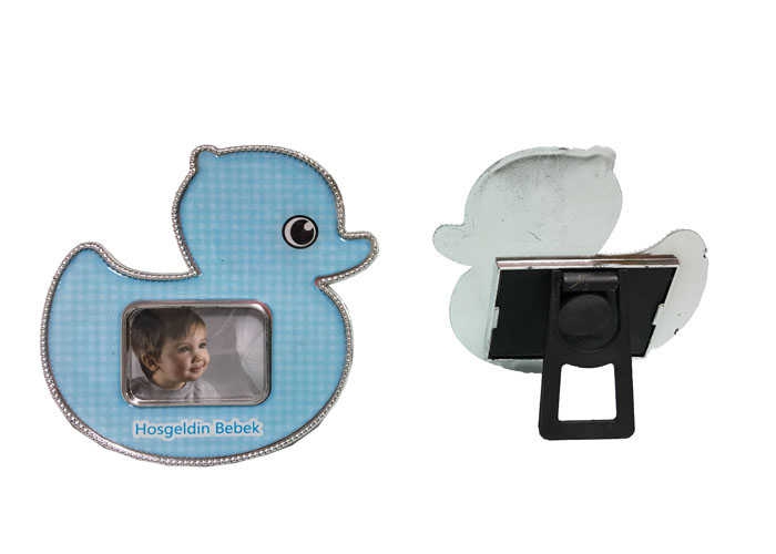 Frame Chicken Magnet Blue P24-480