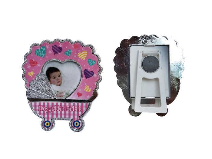 Frame Stroller Welcome Baby Plastic Pink P25-600