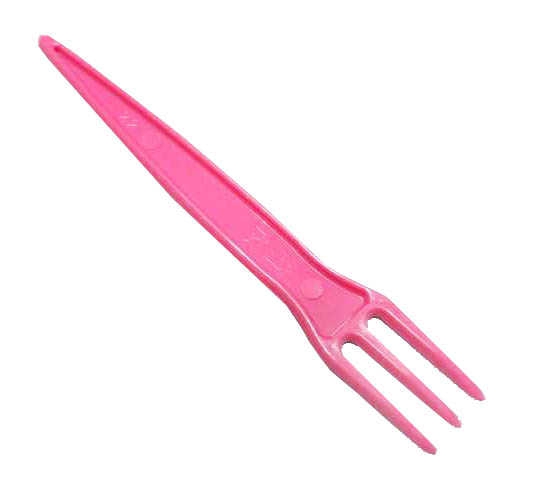 Chips Fork 85Mm Pink Pk:100 Kl:100