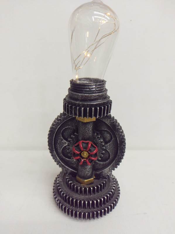 Decorative Polyester Wheel Table Lamp