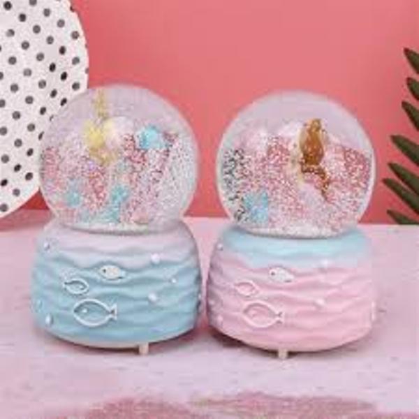 Mermaid Themed Snow Globe