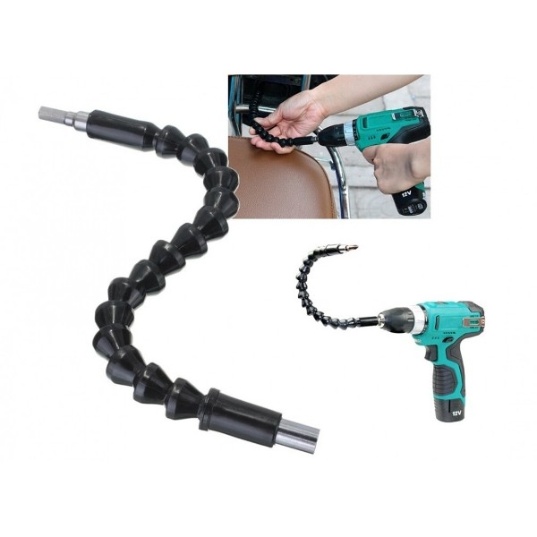 Flexible Bendable Drill Bit