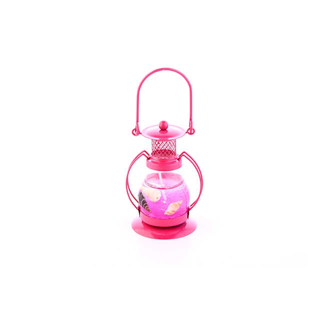 Lantern Gel Candle Pink P10-120