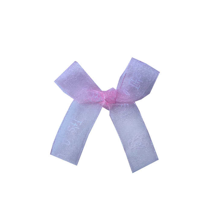 Bow Organze It's Baby Pink P100-150