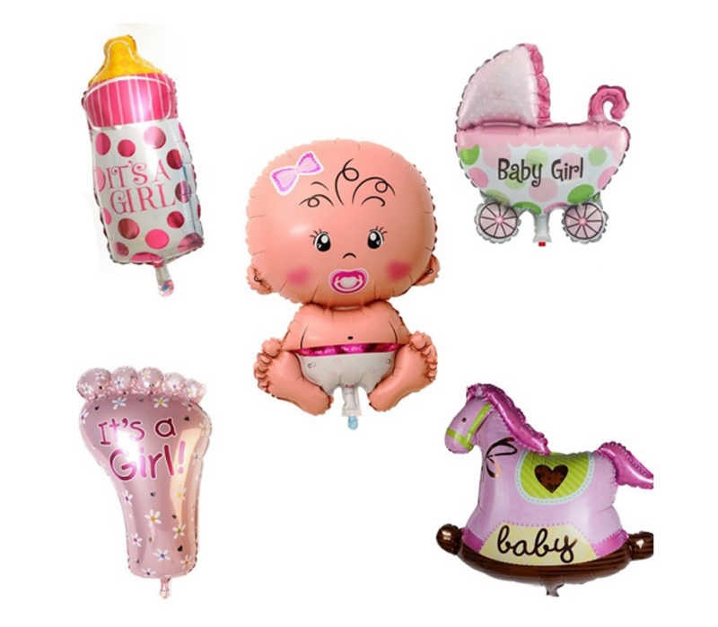 Foil Balloon Baby Goods 16 Inch Pink Pk:1-300