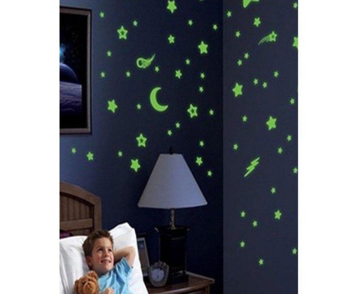 Phosphor Sticker Ceiling Wall Decorations