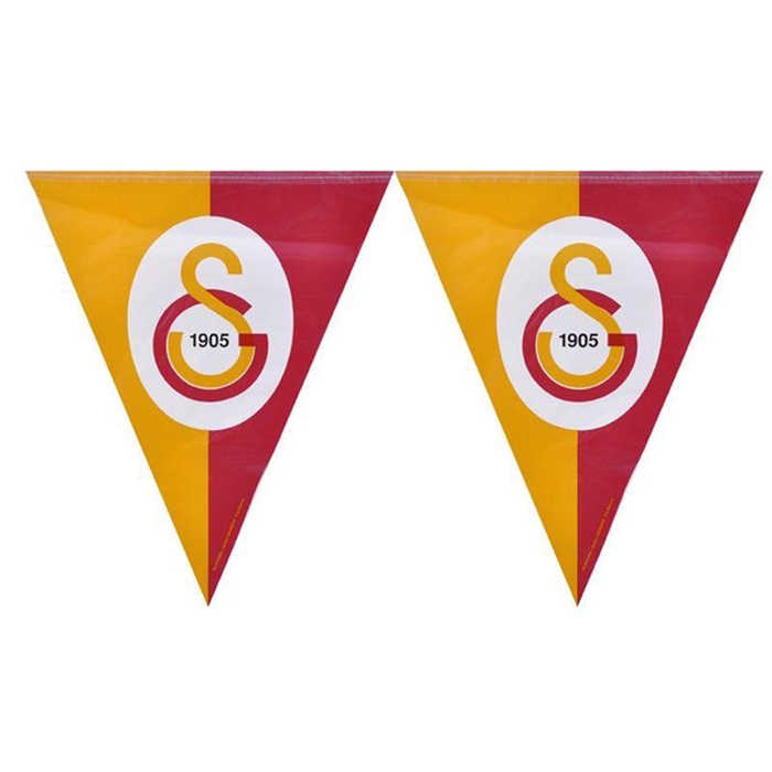 Galatasaray Themed Party Decorations Pennant Flag