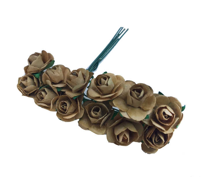 Rose Paper Small Brown P144-150