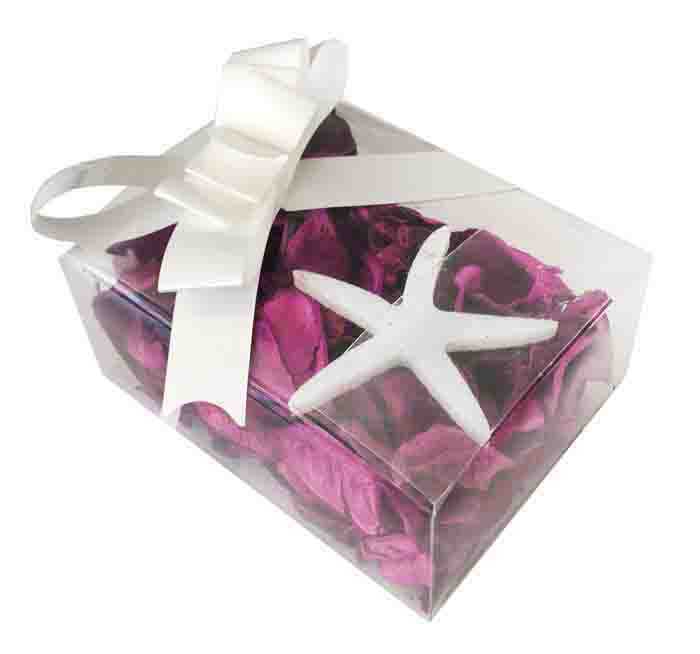 Rose Leaves Scented Acetate Boxed Fuchia P60Gr Kl:50