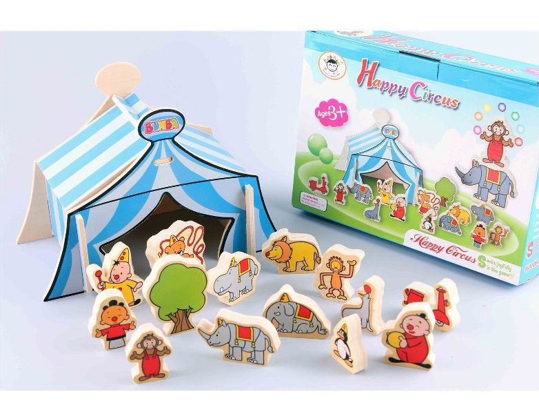 Happy Circus Happy Circus Wooden Toy