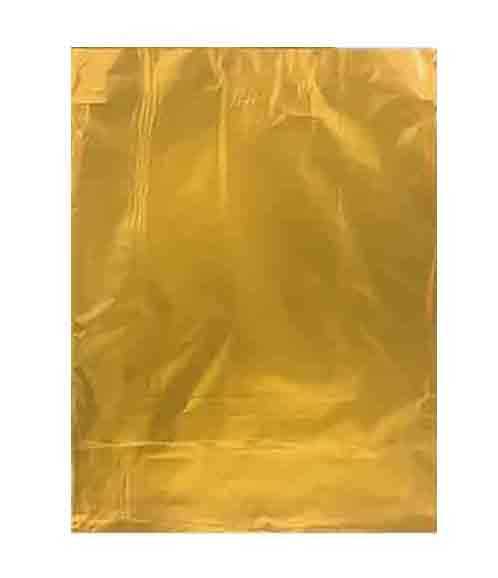 Gift Package Metallized Adhesive Medium 17X25Cm Gold Pk:100 Kl:50