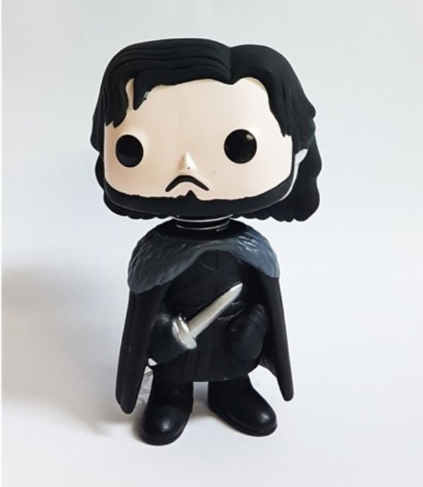 Jon Snow Head With Bow Figure